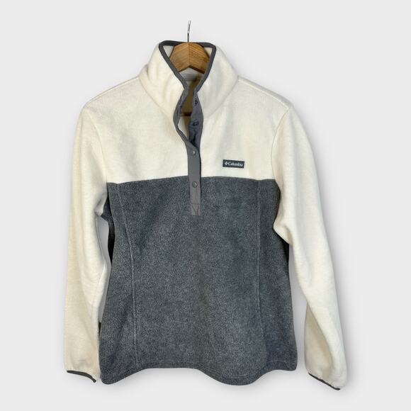 Columbia Womens size Medium Benton Springs Half Snap Fleece Pullover 1860991 - Picture 2 of 9